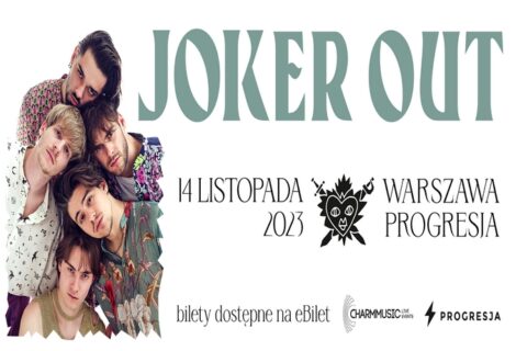Joker Out wystąpi w Progresji 14 listopada 2023 roku!