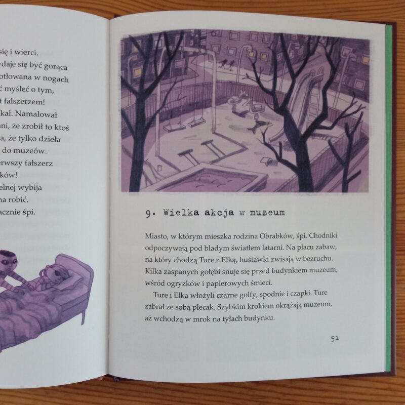 Rodzina Obrabków i dama w boa